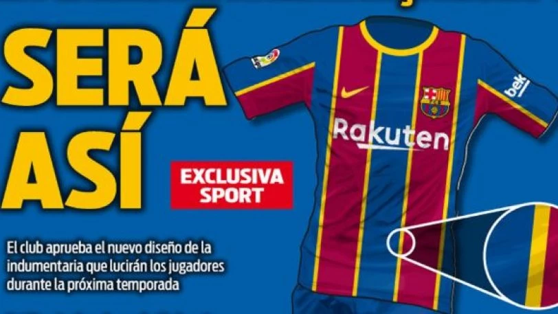 Αυτή θα είναι η φανέλα της Μπαρτσελόνα τη σεζόν 2020-2021